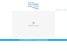 Tablet Screenshot of dev.hotelsagitario.com